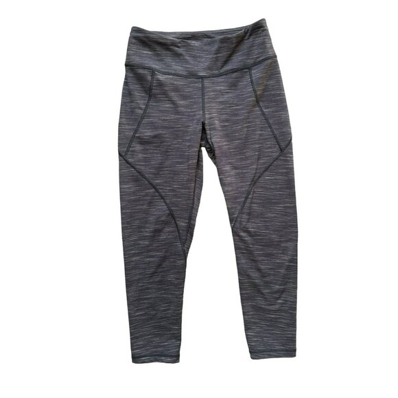 Patagonia Center Crop Leggings Size Small Women's Gray Space Dye Cropped Capri - Picture 1 of 4
